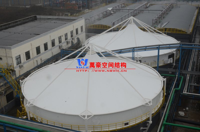 平湖衛星污水池膜結構